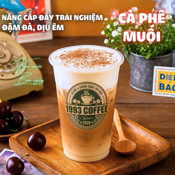 Cà phê kem muối tại 1993 Coffee & Work