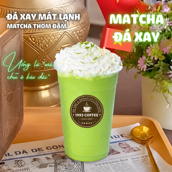 Matcha Ice Blended tại 1993 Coffee & Work