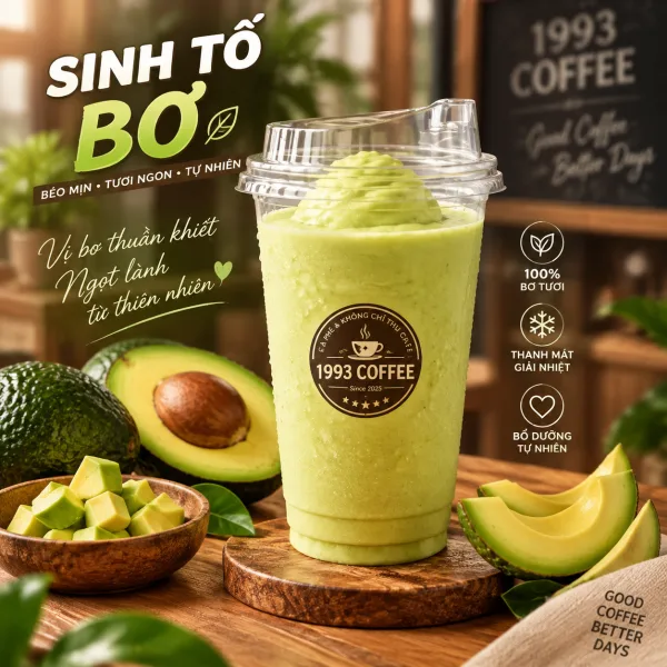 Avocado Smoothie (seasonal) tại 1993 Coffee & Work