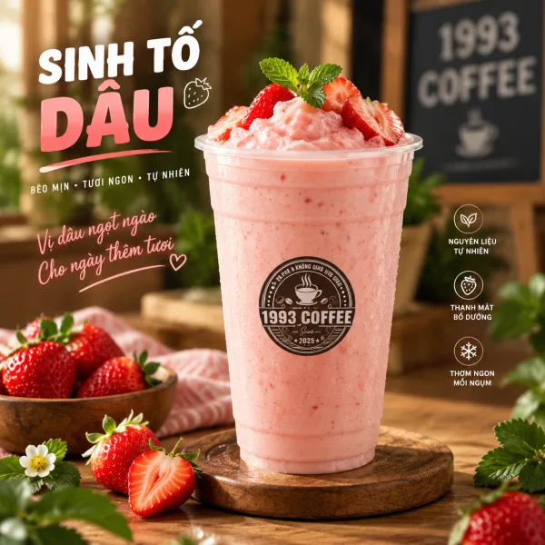 Strawberry Smoothie tại 1993 Coffee & Work