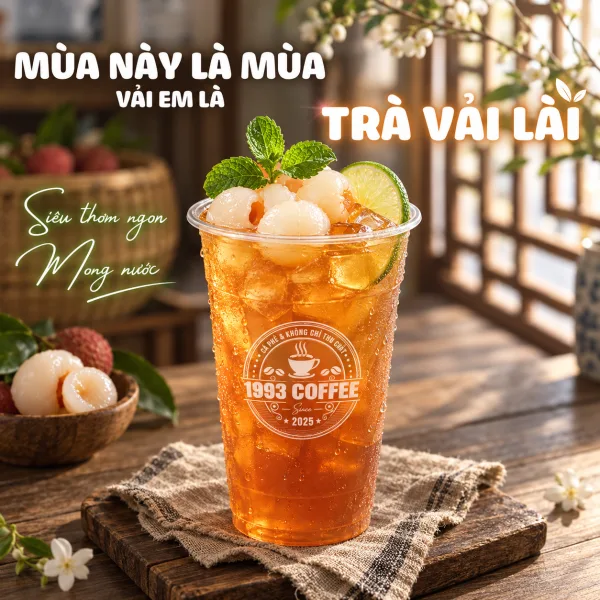 Lychee Tea tại 1993 Coffee & Work